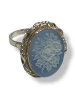 Ring Mandile 1922 Woman Cammei  in Silver Madreperla 2MANCM13 - 2MANCM13